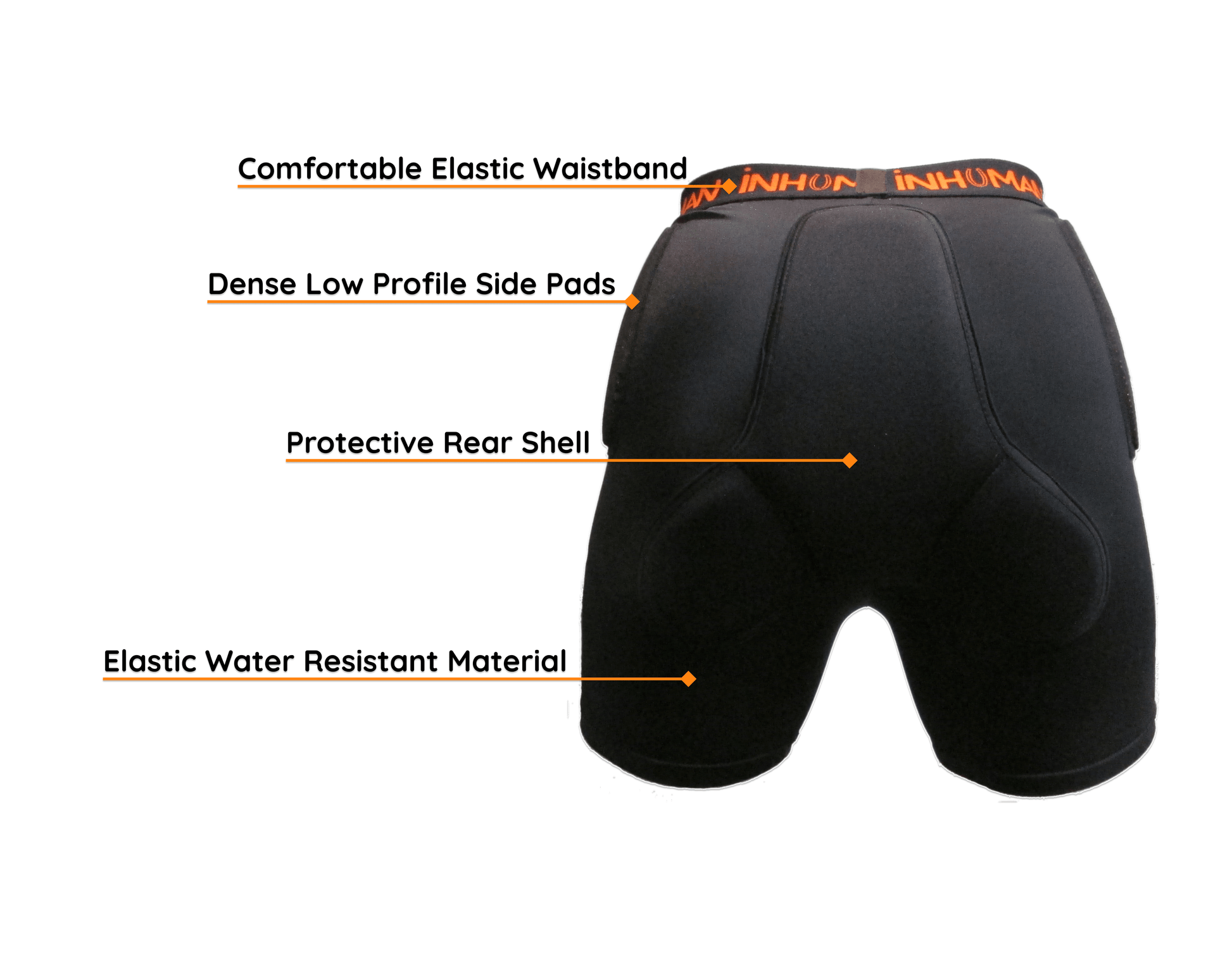 Inhuman Impact Shorts Inhuman Snowboarding